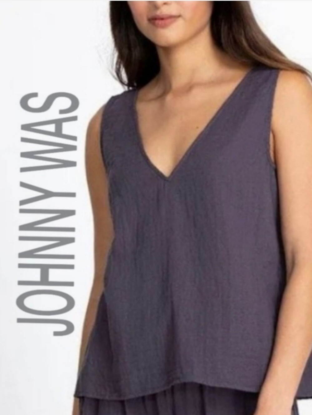 NWT Johnny Was Calme drape tank  XXL